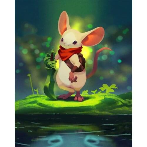 New DIY 5D Full Diamond Painting Cartoon mouse Diamond Embroidery Cross Stitch Needlework Patterns Rhinestone kits decor P1001
