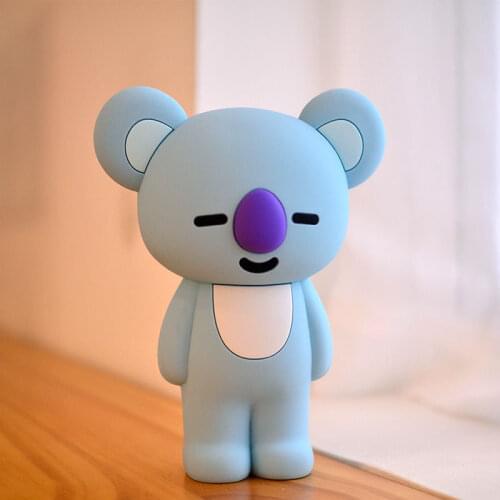 Silicone Pencil Case Pencil Holder Pens Pouch Stand Up Storage Pencil Box Korean Stationery Cute Anime cartoon School Supplies