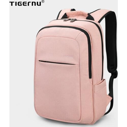 Tigernu Women Fashion 15.6inch USB Recharging Men Backpacks Anti theft Girl Female Laotop Backpacks For Women 2020 For Teenagers