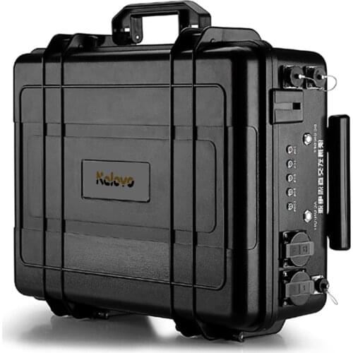 2400WH Outdoor Power Supply Electric Portable Solar Power Station provide 1500W of power output dc ac