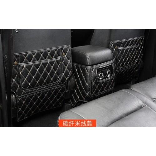 For Mitsubishi Pajero sport 2016 2017 2018 2019 rear row kick pad modification accessories auto accessories interior