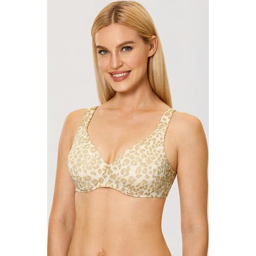 Womens Plus Size Bras Minimizer Seamless Unlined Cup