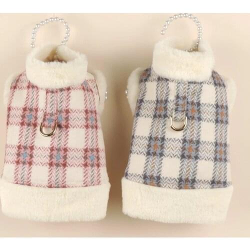 Pet Winter Coat Dog Clothes Harness Vest Small Dog Costume Outfit Cat Chihuahua Yorkies Clothing Pomeranian Schnauzer Pug Jacket