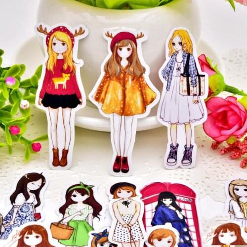 20pcs cute kawaii handmade Daily Forest girls stickers scrapbooking stickers /decorative sticker /DIY craft photo planner