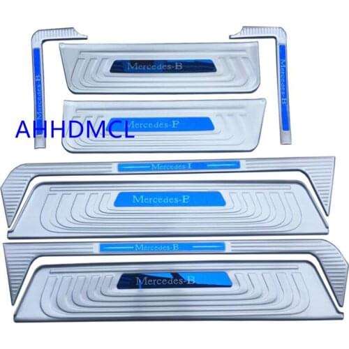 Car Welcome Pedal Threshold Strip Door Sill Strip For V Class V260 Vito 2016 2017 2018 2019 2020