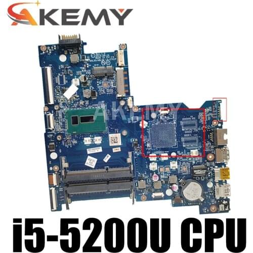 BDL50 LA-D703P/LA-C701P for HP 15-AY 15-AC notebook motherboard CPU i5 5200U DDR3 100% test work