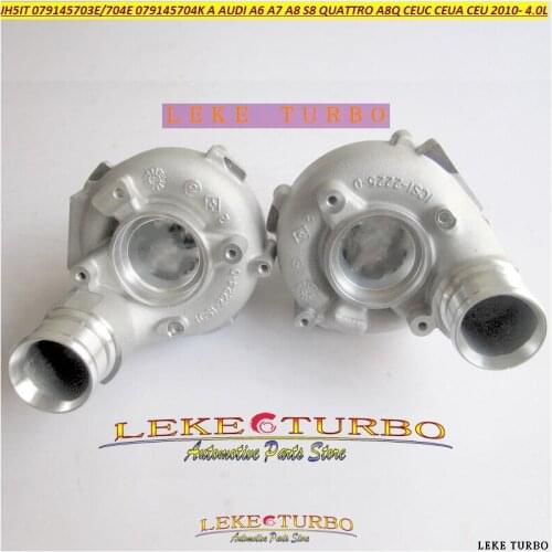 Twin Turbo Compressor housing Cover JH5IT 079145703E 079145704E 079145703P for Audi A8 4H Saloon quattro CEUC CEUA CEU 4.0L TFSI