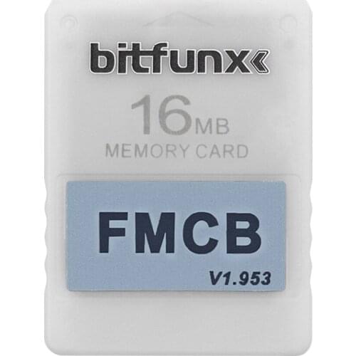 Free McBoot Memory Card for Sony Playstation 2 FMCB MC Boot v1.953 Card Memory Card Game Consolas Accessories