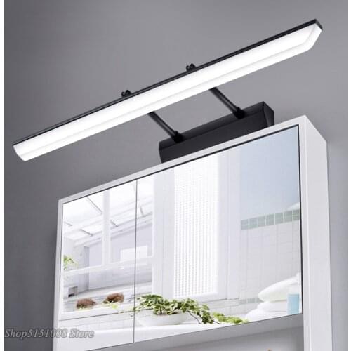 Nordic Led Mirror Front Lamp Waterproof Wall Lamp Bathroom Dresser Vanity Makeup Lighting Cabinet Lamp 9W 12W 15W 18W Headlight