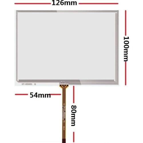New 5.6 touch screen 126*100mm is suitable for industrial external screen tablet touch screen