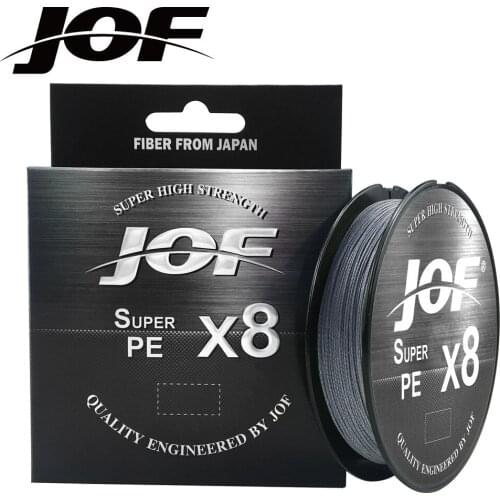 JOF 8 Strands PE Braid Floating Fishing Line Japan Super Strong 150M 300M 500M Multifilament