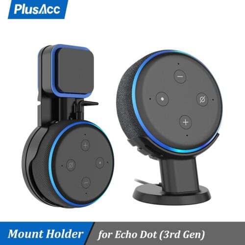 Holder Mount Stand Case For Amazon Alexa Echo Dot 3rd generation Mount Stand work with Amazon Echo Dot 3 Assistant Stand
