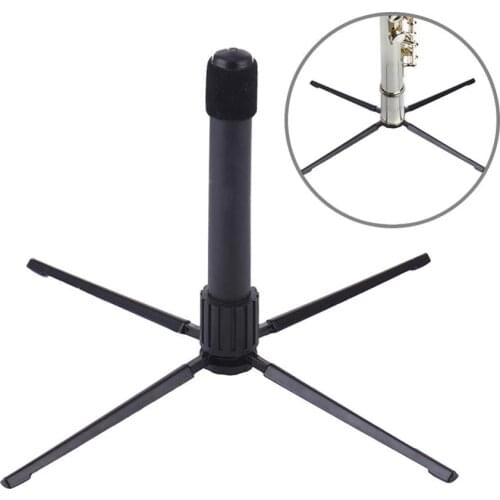 Flute Stand Portable Foldable Clarinet Holder Rack Musical Instrument Parts Rack Holder Musical Instrument Parts