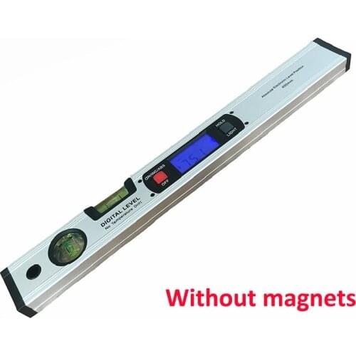 Digital Protractor Angle Finder Inclinometer electronic Level 360 degree with/without Magnets Level angle slope test Ruler 400mm