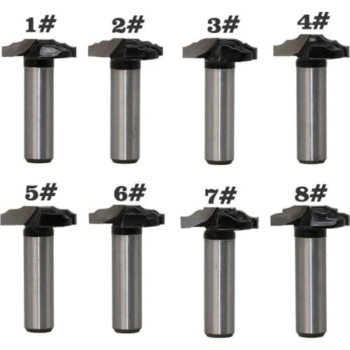 1Pcs 1/2 Shank Door Panel line Cutter Router Bits Glue Joinery trimming machine Milling Cutter Set for Wood Woodwork Cutter