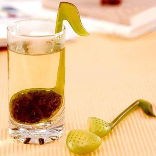 1 Pcs Tea Infuser Random Color Tea Tools Music Note Shape Tea Strainers Teaspoon Infuser Filter Home Decorations Tea Infuser