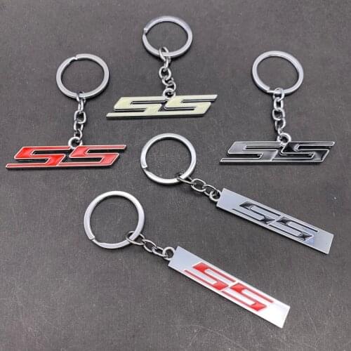 Auto Metal Keychain Keyring Key Chain Ring For Chevrolet SS Cruze Malibu Captiva Aveo Lacetti Niva Camaro Orlando Epica Car Styl