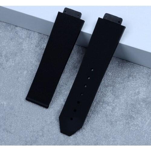 Watch Bracelet For HUBLOT BIG BANG CLASSIC FUSION Folding Buckle Silicone Rubber Watch Strap Watch Accessories Watch Band Chain