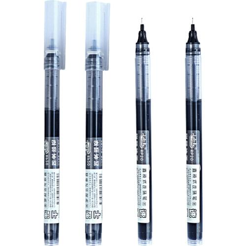 High Quality 0.5mm Writing Point Quick Dry Gel Pens Black Ink For School Students Exam Office Accessories Stationery Supplies