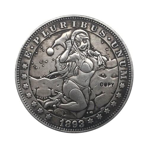 Hobo Nickel 1893-S USA Morgan Dollar COIN COPY Type 114
