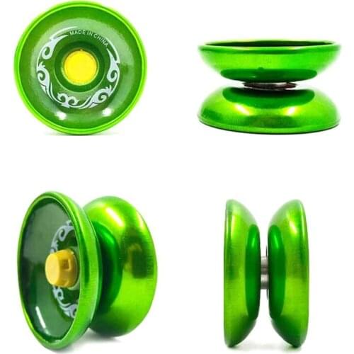 77HD Classic Yo Yo Trick Ball Colorful Metal Yo-yos Toy for Toddlers Responsive Game Interactive String Yo Yo for Beginners