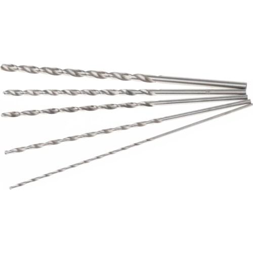 5Pcs 2-5mm 152mm Long HSS Twist Drilling Bit Straight Shank Electric Drill Tool