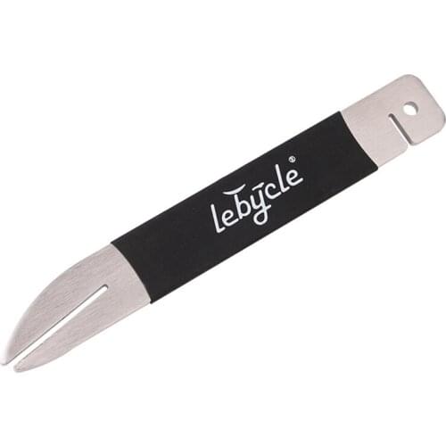 Lebycle Bike Bicycle Brake Disc Rotor Space Adjustment Tool Brakes Truing Durable Stainless Steel Wrench Repair Tool
