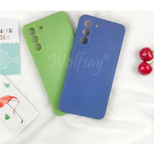 Candy Case For Samsung Galaxy S21 FE Case Bumper Solid Color Liquid Full Cover Case For Samsung S21 FE Cover For Samsung S21 FE