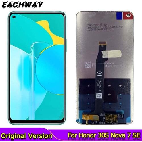 Honor 30S CDY-AN90 LCD For Huawei Honor 30S 6.5" LCD Display Touch Screen Digitizer Assembly For Huawei Nova 7 SE CDY-AN00 LCD
