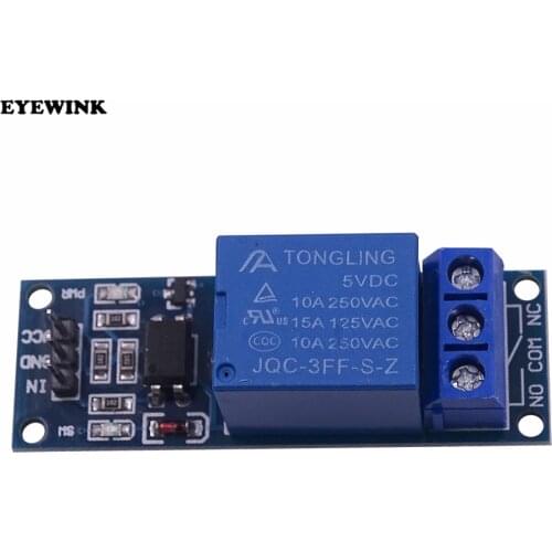 1 Channel 5V relay module with optical coupling isolation relay MCU expansion board high / level trigger
