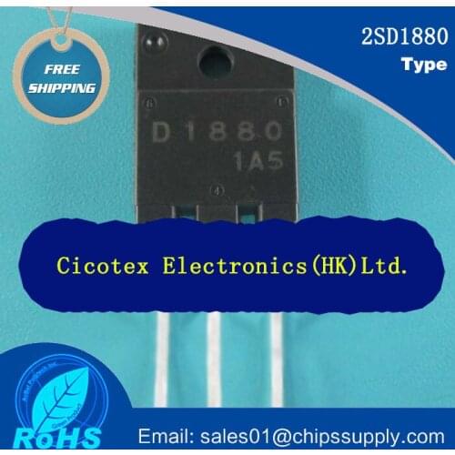 10pcs/lot 2SD1880 D1880 1880 TO-3PF