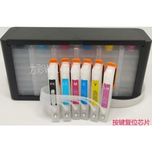 CISS inkjet cartridg button for epson XP-55 XP-750 760 XP-760 XP850 XP-850 XP-950 XP-960 XP-55 XP-860 XP960 XP950 XP860 ARC chip