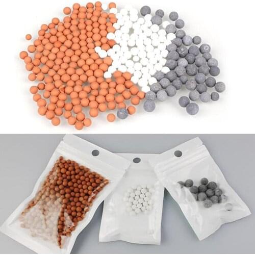 New Fashion 3PCS SPA Shower Head Energy Beads Handheld Bathroom Pressurize Saving Water Tool