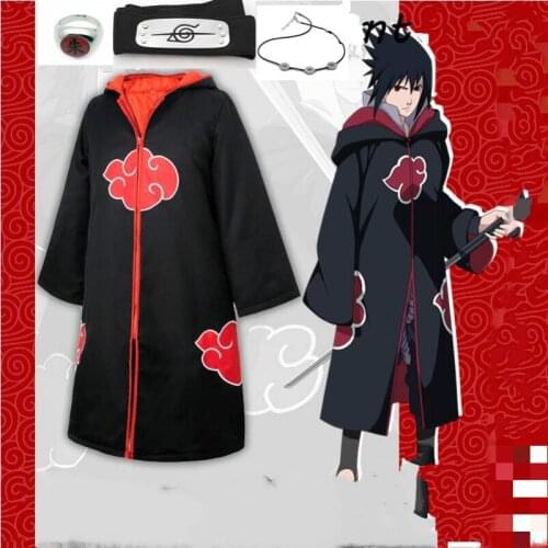 4 PCS Anime Harajuku Cosplay Anime character Halloween Christmas Party Costume Cloak Cape Headband Ring Necklace Props Sets