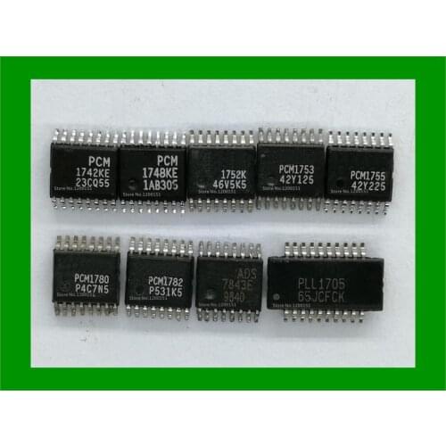 5pcs/lot PCM1742 PCM1748 PCM1751 PCM1753 PCM1755 PCM1780 PCM1782 ADS7843E PLL1705 PLL1707 SSOP