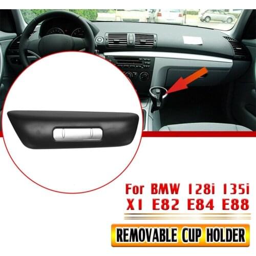 Car Drinks Holder Cup Holder Cover For-BMW 1Er E81 E82 E87 E88 51169144632 9144632
