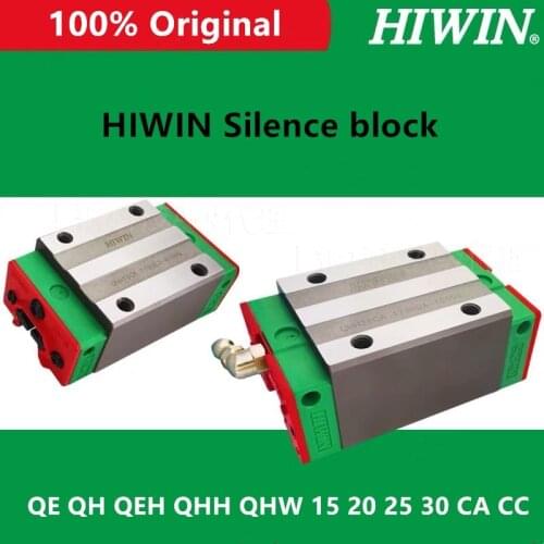 HIWIN Silence block carriage QEH15CA QEH20CA QEH25CA QHH15CA QHH20CA QHH25CA QHH30CA QHW20CC QHW25CC QHW30CC QHW20HC QHH25HA CNC