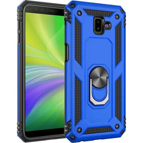 For Samsung J6 Plus Case Magnet Car Ring Stand Holder Cover For Samsung Galaxy J6 Plus 2018 J 6 J6+ J6Plus Prime SM-J610FN/DS