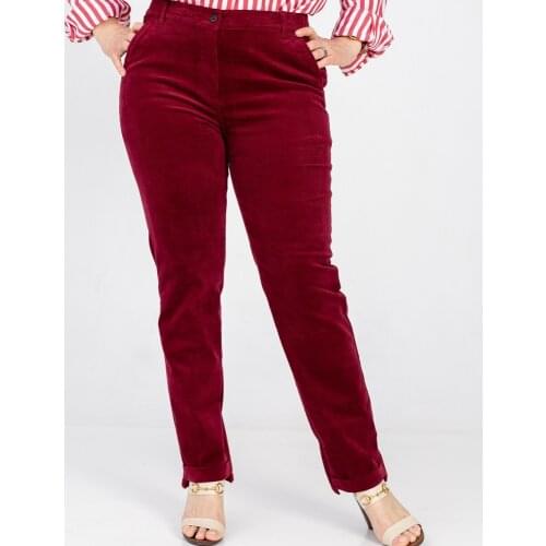 DE LUXE Women's Tapered Trousers