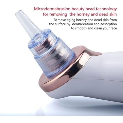 Electric Pore Cleaning Instrument with Different Heads Chargable Mini Blackhead Removing Beauty Tools 3W Cleaner can CSV