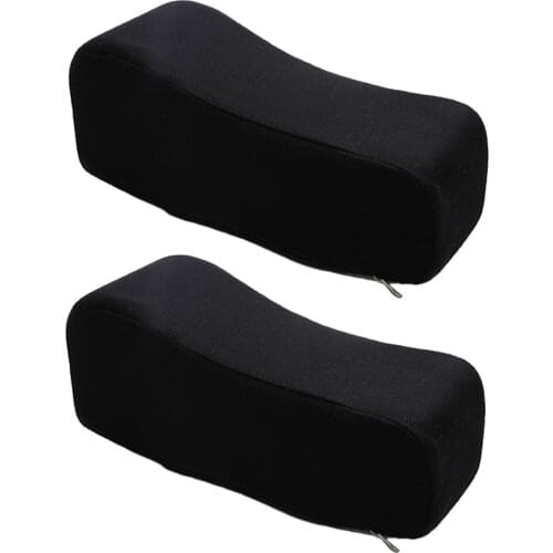 Ergonomic Memory Foam Office Chair Armrest Pads Comfy Gaming Chair Arm Rest Covers for Elbows and Forearms Support Cushion Pad