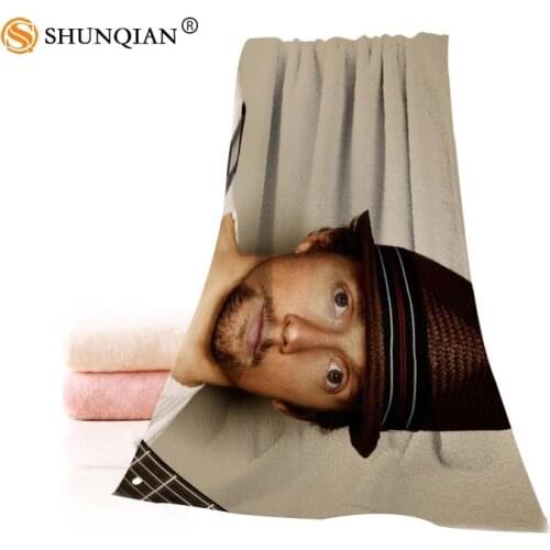 Hot Custom Jason Mraz Towel Printed Cotton Face/Bath Towels Microfiber Fabric For Kids Men Women Shower Towels A7.24-1