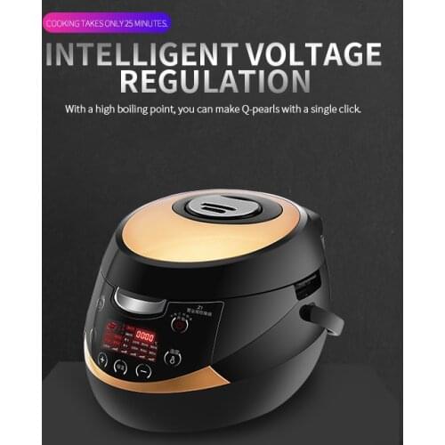 Commercial Professional Automatic Bubble Tapioca Pearl Milk Tea Cooker Machine Boil Taro Red Bean Pot Boba Cooking Machine