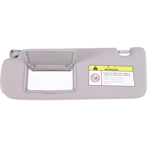 Lhd Car Inner Sun Visor Shield Shade Board with Mirror 852010r300 for Hyundai 2005 2006 2007 2008 2009 Sonata Nf Nfc Grey