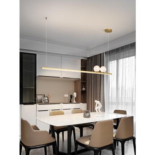 Dining Room Chandelier Nordic Light Luxury Style Creative White Ball Pendent Lamp Modern Personality Simple Magic Bean Bar Lamp