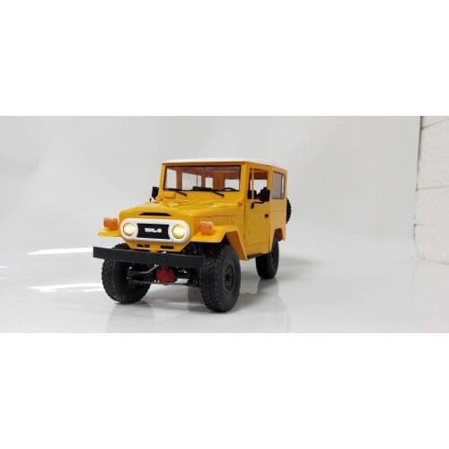 WPL C34 C34KM C34K Newest RC car Toyota FJ40 4WD Climbing Off-road Truck All metal C34KM Remote Control Car metal DIY modified
