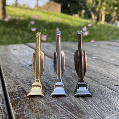 57MM tube sniffer metal pipe metal tube vacuum bullet rocket sniffer portable gold metal small pipe metal snuff ornamnet