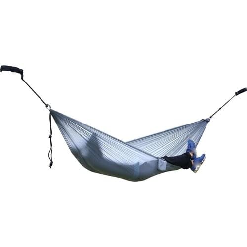 New Camping Bed Hammock Parachute Backpacking Ultralight Outdoor Tree-Straps Travel Portable