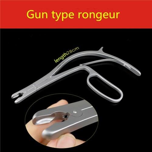 Orthopedic instruments medical trauma double bone biting forceps joint gun bone scissors bone biting scissors Lamina cutter