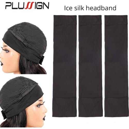 Plussign Wig Grip Band Wig Bands No Slip Head Band For Making Headband Wigs Hair Band Adjustable Edge Saver Wig Grip Headbands